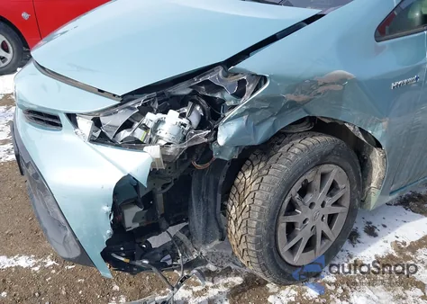 2016 Toyota Prius V Four из США, поврежденный, VIN JTDZN3EU9GJ050941